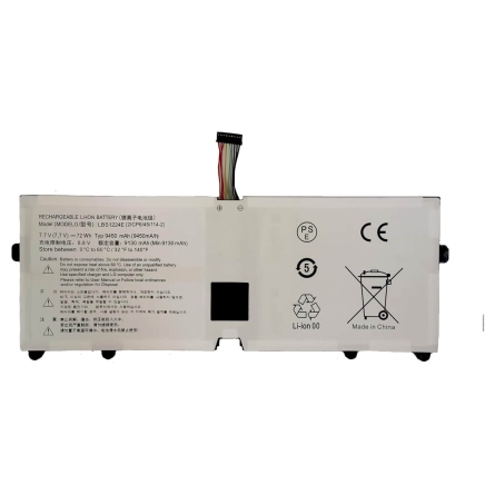 BATERIA PARA LG GRAM 2018 13Z980 13Z970 14Z980 15Z980 15Z980-G.AA52C LBS1224E