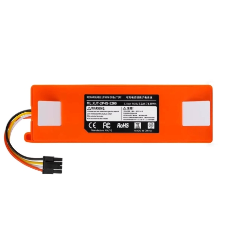 XIAOMI ROBÔ ASPIRADOR BATERIA ROBOROCK S5 S50 S51 S55 S6 S60 S61 5200MAH