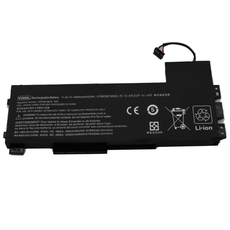 Bateria do portátil para HP ZBOOK 15 G3 15 G4 VV09XL 808452-001 808452-005 11.1V