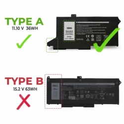 Bateria para laptop DELL LATITUDE 5420 WY9DX
