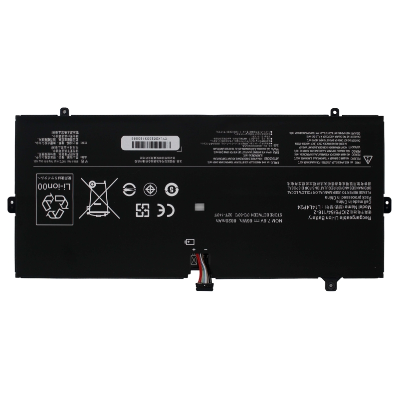 Bateria portátil LENOVO YOGA 900-13ISK L14L4P24