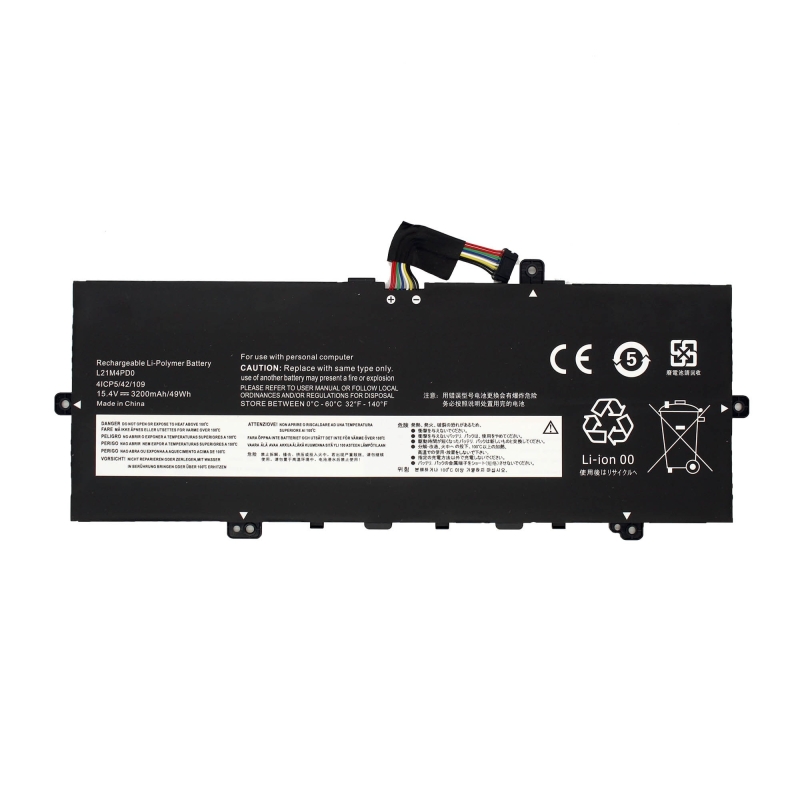 Bateria do portátil para LENOVO THINKBOOK 13X G2 13S G4 L21M4PD0 L21C4PD0