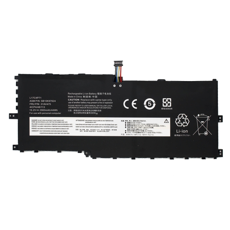 Bateria do portátil para lenovo thinkpad x1 yoga gen 3 gen 2018 série l17c4p71 l17m4p71 l17m4p73