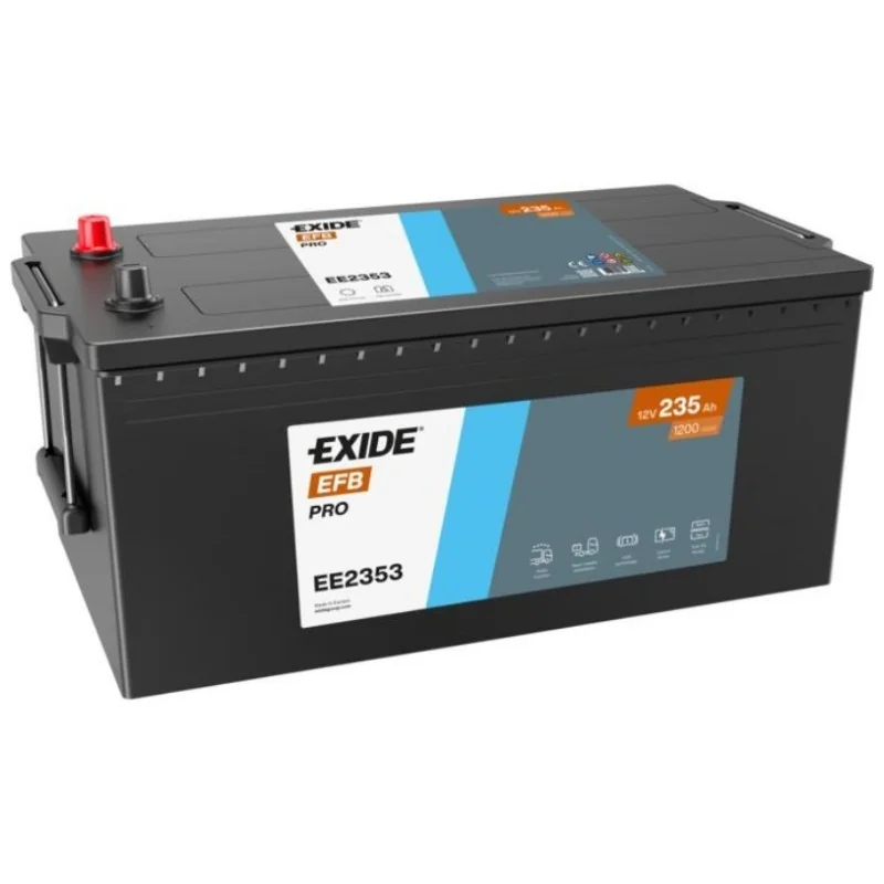 Bateria Exide EFB PRO EE2353 235Ah