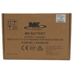 Carregador de bateria MK 24V 8A cadeira