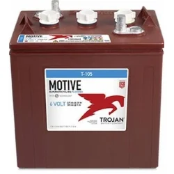 Bateria Trojan T-105 6V 225Ah de ciclo profundo