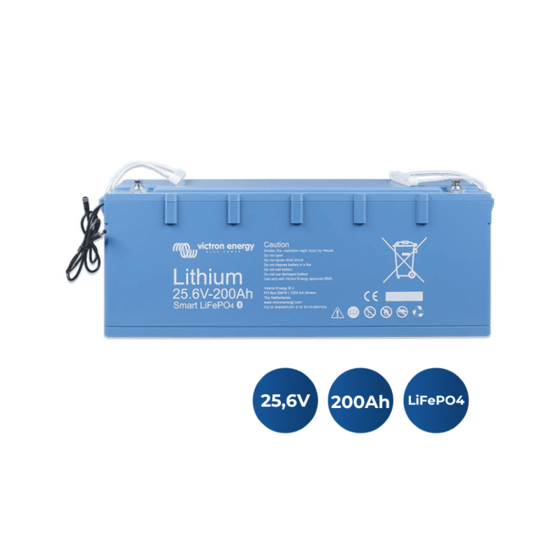 Bateria Victron Lithium Smart 25,6V 200Ah LiFePO4