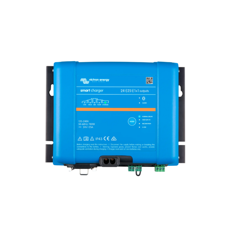 Carregador Victron Phoenix Smart IP43 24V 25A (1+1) 120-240V