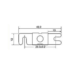 MIDI-fusível 100A/58V (1 pc) Victron Energy (CIP133100010)