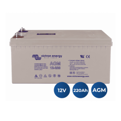 12V/220Ah Bateria AGM de ciclo profundo (M8) Victron Energy (BAT412201085)