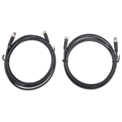 M8 circular connector Male/Female 3 pole cable 5m (bag of 2) Victron Energy (ASS030560500)