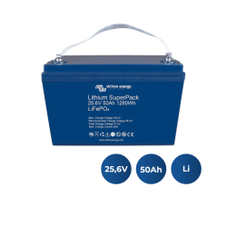 Bateria Lithium SuperPack 25,6V/50Ah (M8) Victron Energy (BAT524050705)