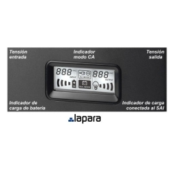 Sai Lapara LCD interativo 1000VA
