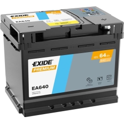 Bateria Exide Premium EA640 64Ah