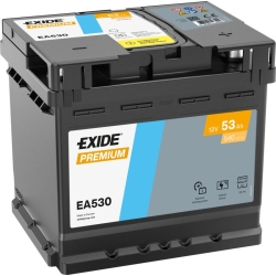 Bateria Exide Premium EA530 53Ah