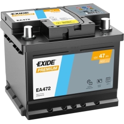 Bateria Exide Premium EA472 47Ah