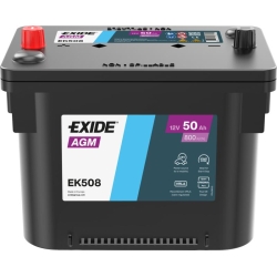 Bateria Exide EK508 Start-Stop AGM 50Ah
