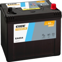 Bateria Exide Premium EA654 65Ah