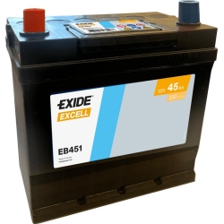 Bateria automóvel Exide Excell EB451 45Ah
