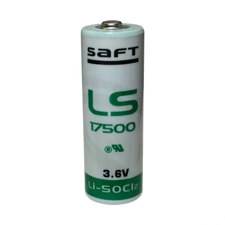 Pilha de Lítio Standard A Saft LS 17500 3.6V Li-SOCl2