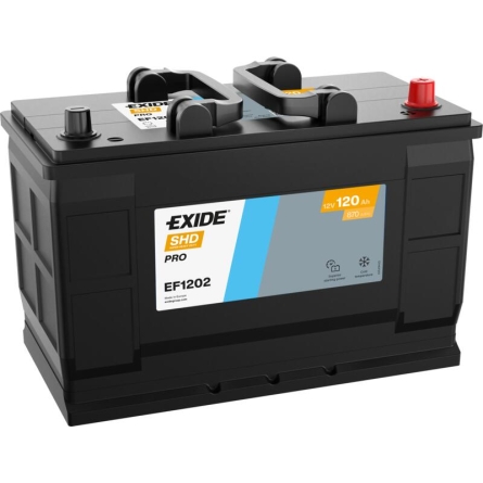 Bateria Exide SHD PRO EF1202 120Ah