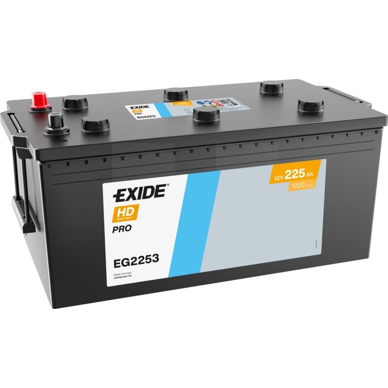 Bateria Exide HD PRO EG2253 225Ah