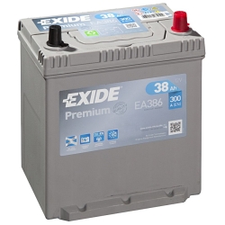 Bateria Exide Premium EA386 38Ah