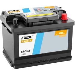 Bateria Exide Excell EB602 60Ah