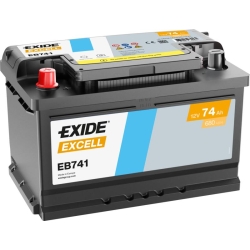 Bateria Exide Excell EB741 74Ah