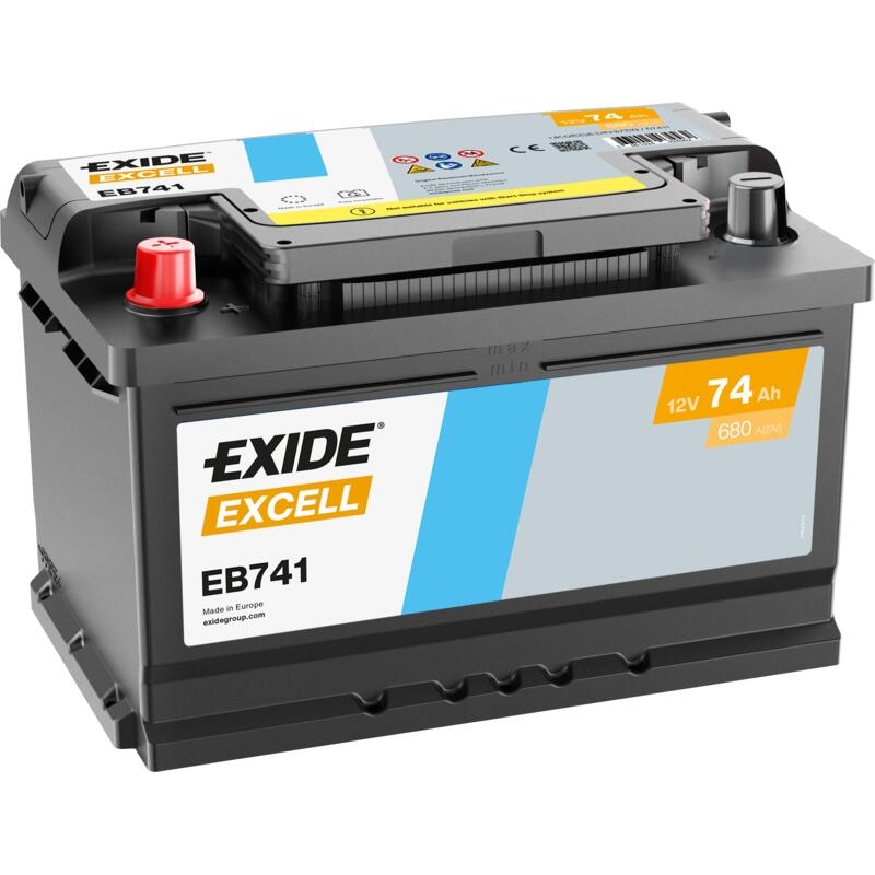 Bateria Exide Excell EB741 74Ah