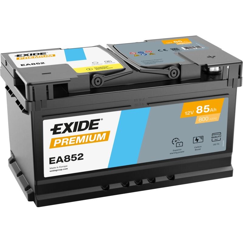 Bateria Exide Premium EA852 85Ah