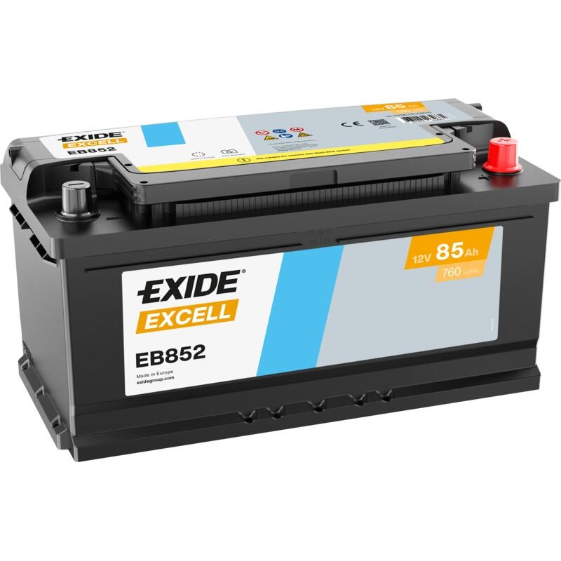 Bateria Exide Excell EB852 85Ah