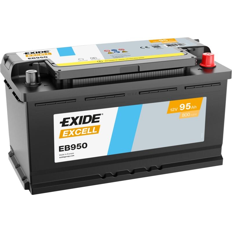 Bateria Exide Excell EB950 95Ah