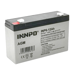 Bateria de Chumbo AGM 6V 12Ah
