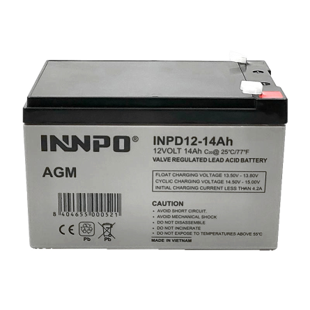 Bateria AGM INNPO 12V 14Ah