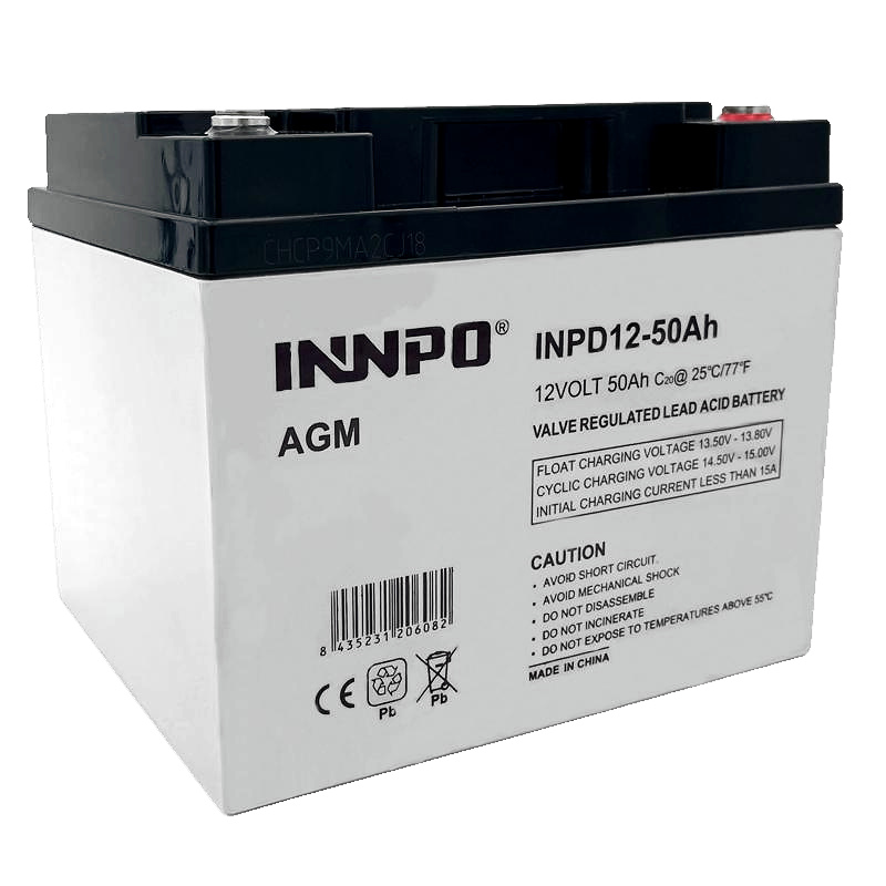 Bateria de Chumbo AGM 12V 50Ah