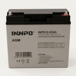 Bateria de chumbo AGM 12V 22Ah