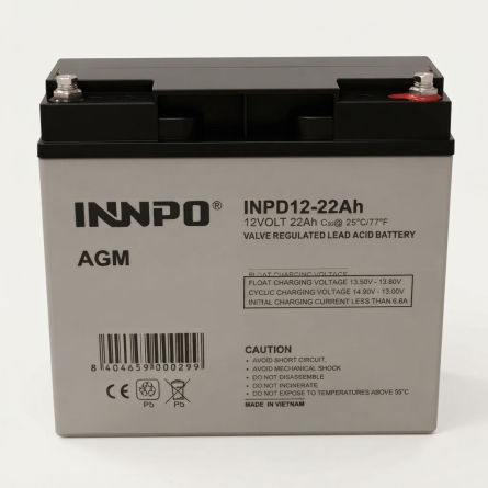 Bateria de chumbo AGM 12V 22Ah