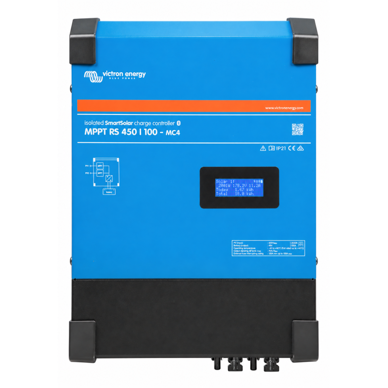 Controlador solar Victron SmartSolar MPPT RS 450/100-MC4