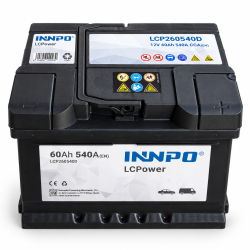Bateria INNPO LCPower 60Ah 540A