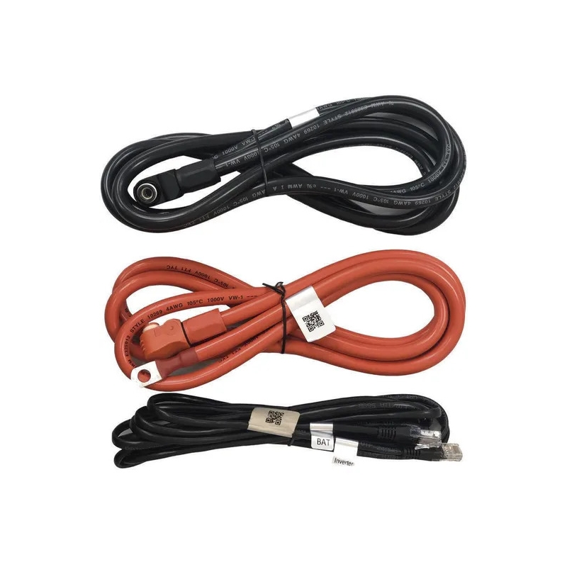 Kit de cabos Pylontech 2 m 25 mm² com cabo RJ45 BMS