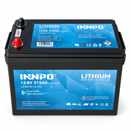 Bateria de lítio LiFePO4 12.8V 315Ah