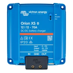 Carregador booster DC-DC Victron Orion XS 12/12-70A, vista superior.