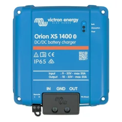 Carregador booster DC-DC Victron Orion XS 1400, vista superior.