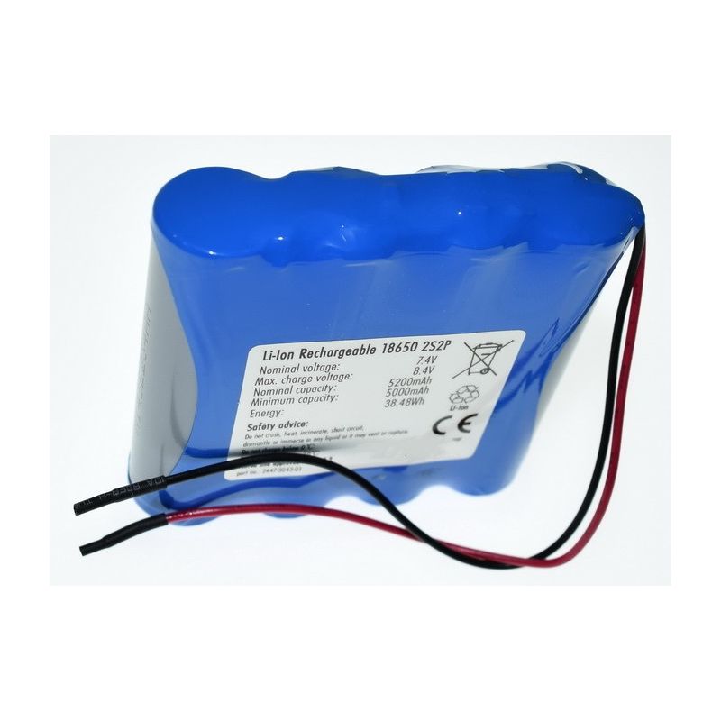 Pack De Baterias De Lítio 18650 74v 5200mah Innpo Baterias Recarre