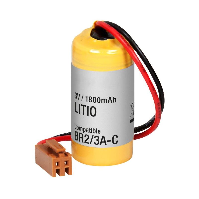 Pilha Lítio 3V 1800mAh conector