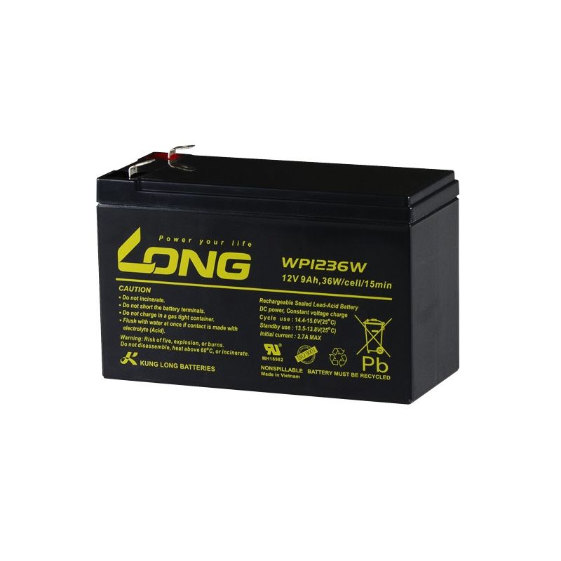 BATERIA LONG WP1236W 12V 9Ah