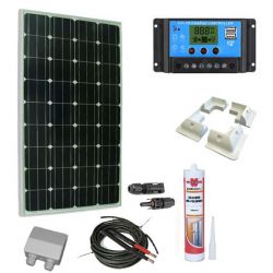 KIt solar 100W incluir a Medida