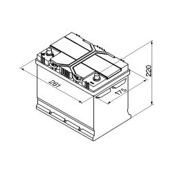 Bateria Varta E24 70Ah