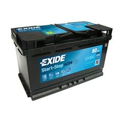 Exide Start Stop AGM EK800
